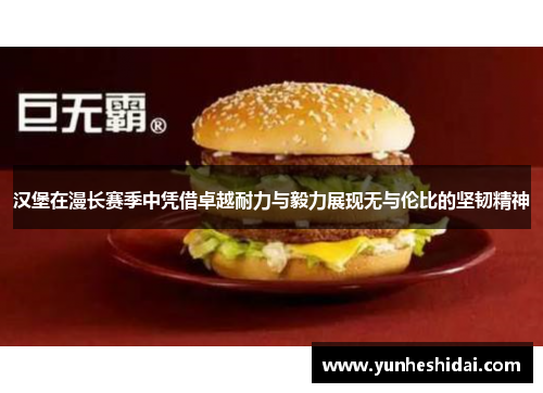 汉堡在漫长赛季中凭借卓越耐力与毅力展现无与伦比的坚韧精神
